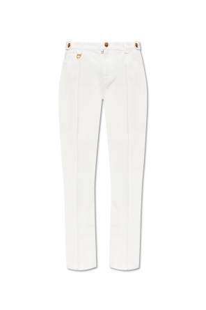 パンツ GUCCI White Polyester Blend Pant Gucci White Regular Size Pants for Men for sale | eBay